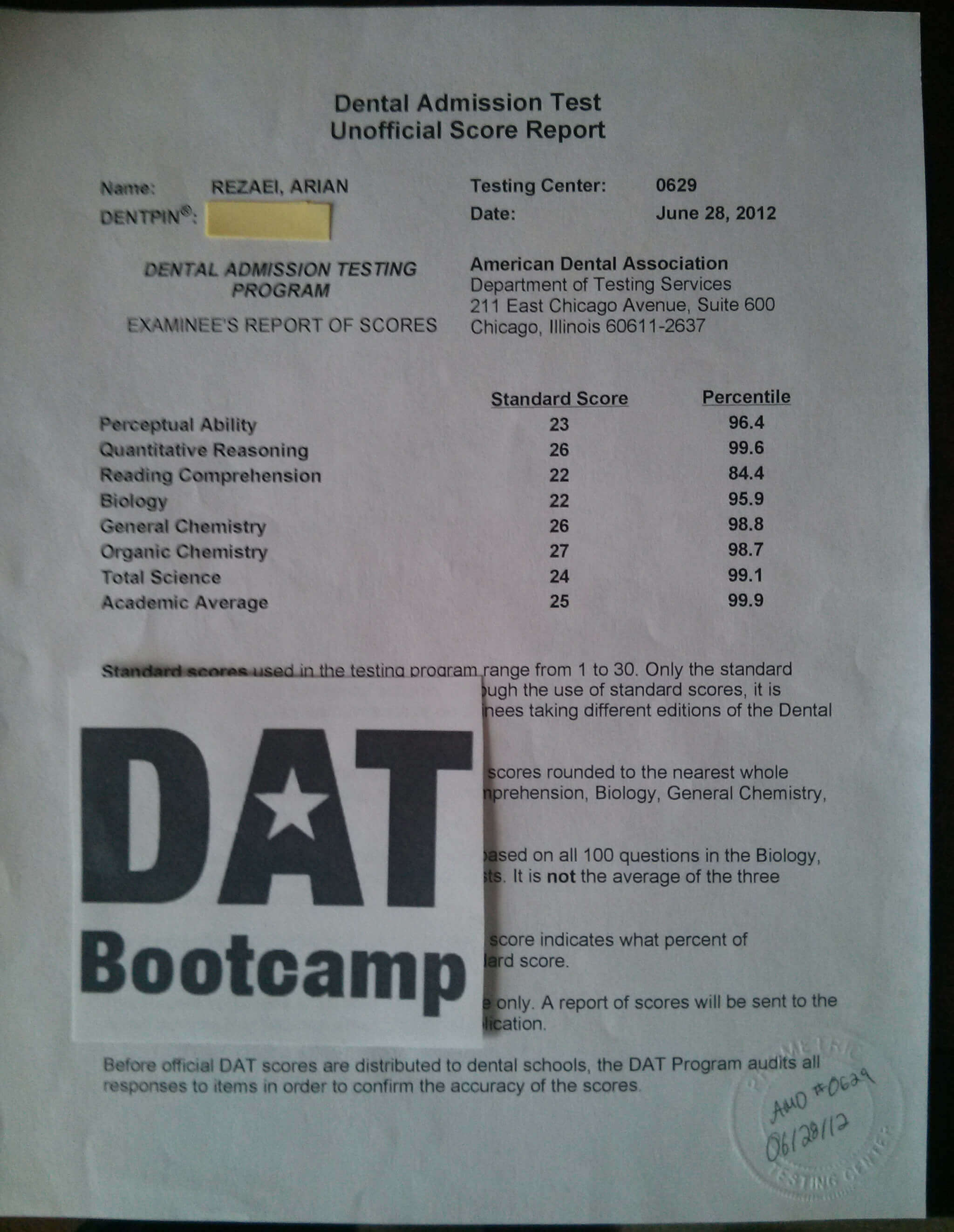 About DAT Bootcamp